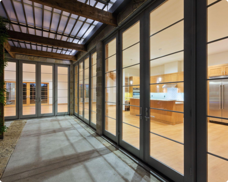 Modern aluminum window and door systems