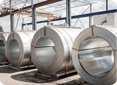 Galvanized steel coils