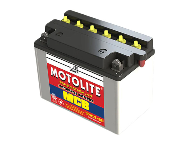 Motolite Motorcycle Battery-Low Maintenance