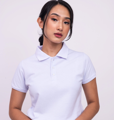 New Lifeline Women’s Poloshirt (White)