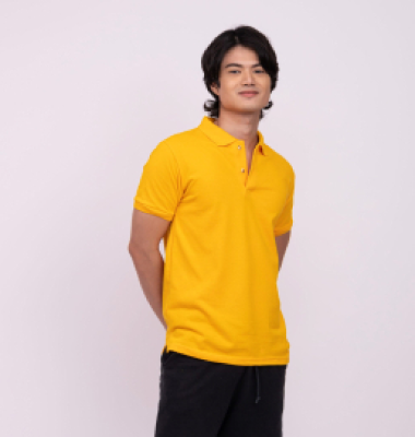 Lifeline Men’s Poloshirt (Gold Yellow)