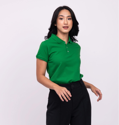New Lifeline Women’s Poloshirt (Emerald Green)