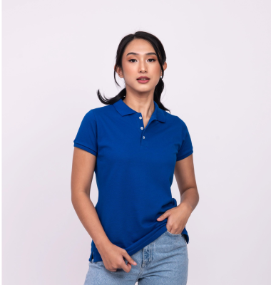 New Lifeline Women’s Poloshirt (Royal Blue)