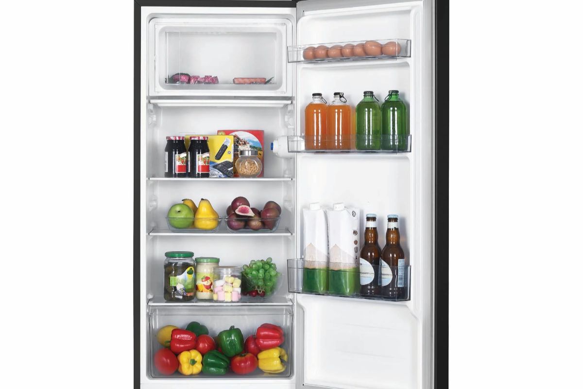 open energy efficient refrigerator
